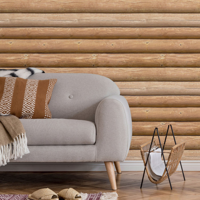 WallsByMe Textured Peel and Stick Wallpaper Tile | Wayfair